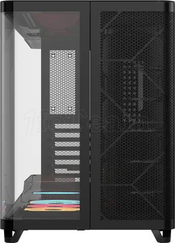 Photo de Boitier Moyen Tour E-ATX Corsair Air 5400 LX-R iCue Link RGB avec panneaux vitrés (Noir)