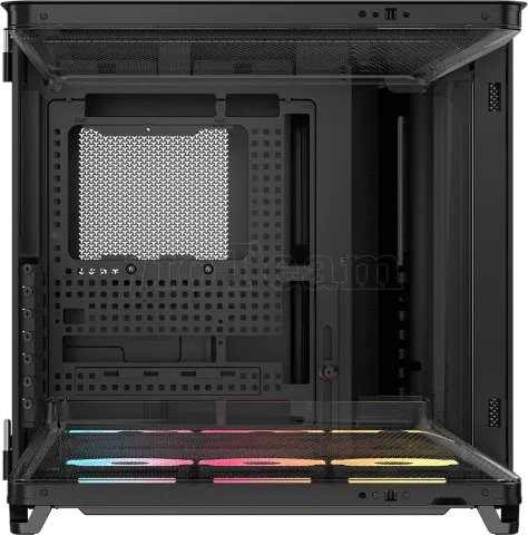 Photo de Boitier Moyen Tour E-ATX Corsair Air 5400 LX-R iCue Link RGB avec panneaux vitrés (Noir)