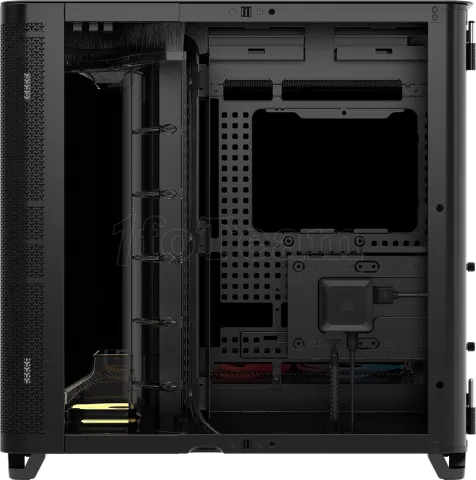 Photo de Boitier Moyen Tour E-ATX Corsair Air 5400 LX-R iCue Link RGB avec panneaux vitrés (Noir)