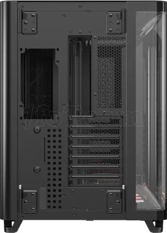 Photo de Boitier Moyen Tour E-ATX Corsair Air 5400 LX-R iCue Link RGB avec panneaux vitrés (Noir)