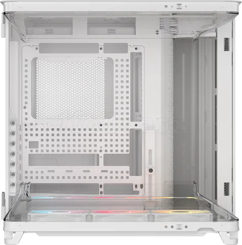 Photo de Boitier Moyen Tour E-ATX Corsair Air 5400 RS-R RGB avec panneaux vitrés (Blanc)