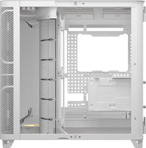 Photo de Boitier Moyen Tour E-ATX Corsair Air 5400 RS-R RGB avec panneaux vitrés (Blanc)