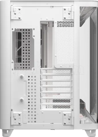 Photo de Boitier Moyen Tour E-ATX Corsair Air 5400 RS-R RGB avec panneaux vitrés (Blanc)