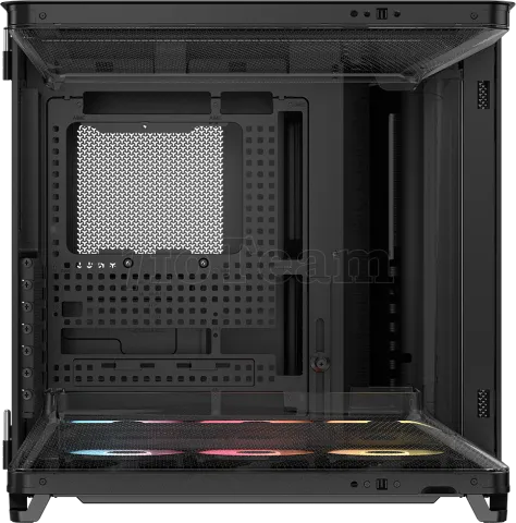 Photo de Boitier Moyen Tour E-ATX Corsair Air 5400 RS-R RGB avec panneaux vitrés (Noir)