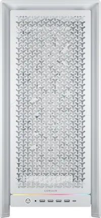 Photo de Boitier Moyen Tour E-ATX Corsair Frame 5000D RS avec panneau vitré (Blanc)