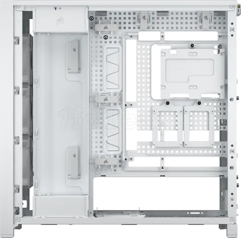 Photo de Boitier Moyen Tour E-ATX Corsair Frame 5000D RS avec panneau vitré (Blanc)