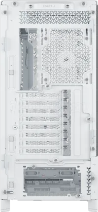 Photo de Boitier Moyen Tour E-ATX Corsair Frame 5000D RS avec panneau vitré (Blanc)