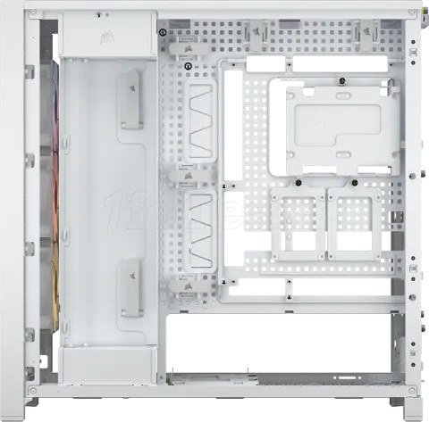 Photo de Boitier Moyen Tour E-ATX Corsair Frame 5000D RS RGB avec panneau vitré (Blanc)