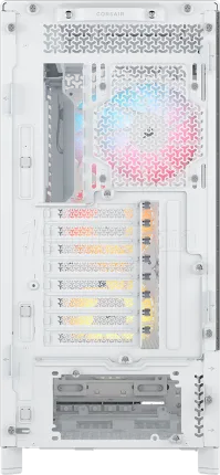 Photo de Boitier Moyen Tour E-ATX Corsair Frame 5000D RS RGB avec panneau vitré (Blanc)