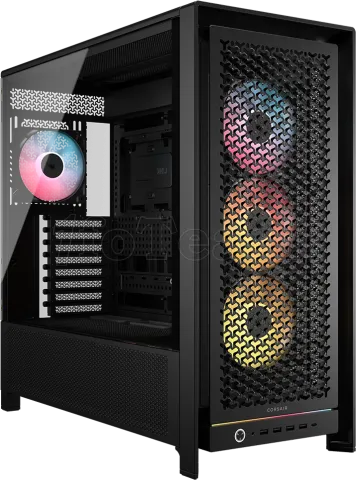 Photo de Boitier Moyen Tour E-ATX Corsair Frame 5000D RS RGB avec panneau vitré (Noir)