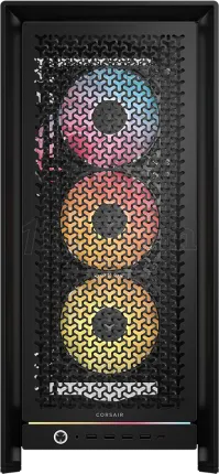 Photo de Boitier Moyen Tour E-ATX Corsair Frame 5000D RS RGB avec panneau vitré (Noir)