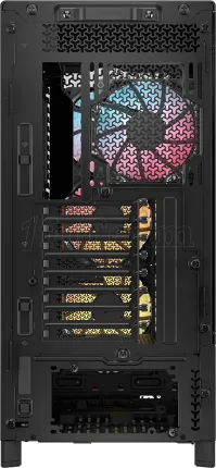 Photo de Boitier Moyen Tour E-ATX Corsair Frame 5000D RS RGB avec panneau vitré (Noir)