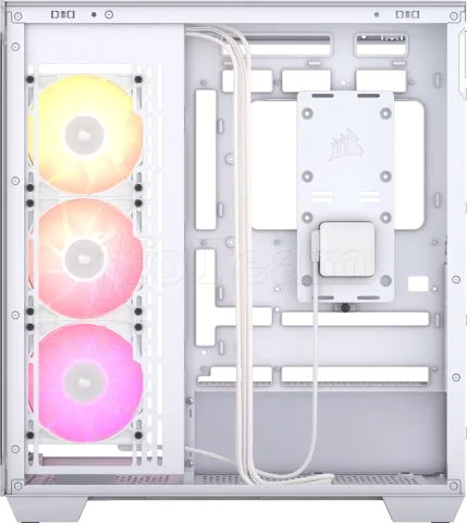 Photo de Boitier Moyen Tour E-ATX Corsair iCue Link 3500X RGB avec panneaux vitrés (Blanc)