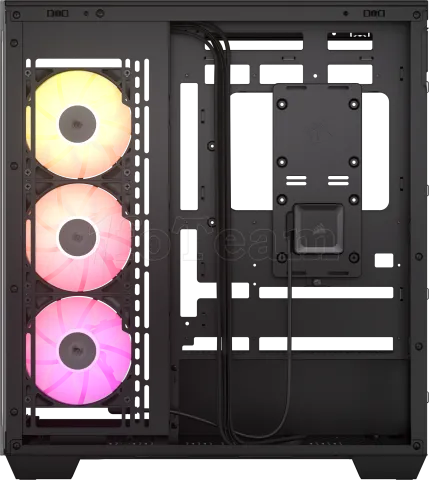 Photo de Boitier Moyen Tour E-ATX Corsair iCue Link 3500X RGB avec panneaux vitrés (Noir)