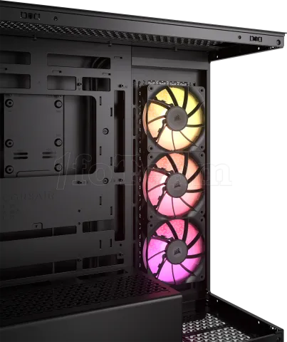 Photo de Boitier Moyen Tour E-ATX Corsair iCue Link 3500X RGB avec panneaux vitrés (Noir)