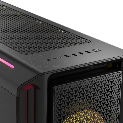 Photo de Boitier Moyen Tour E-ATX Corsair iCue Link 5000T LX RGB avec panneau vitré (Noir)