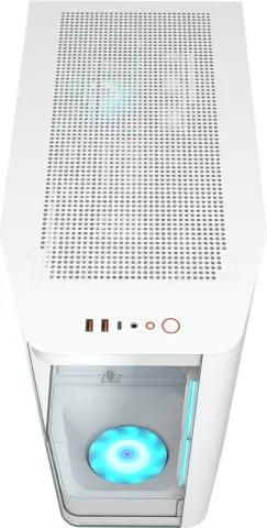 Photo de Boitier Moyen Tour E-ATX Cougar FV270 RGB avec panneaux vitrés (Blanc)
