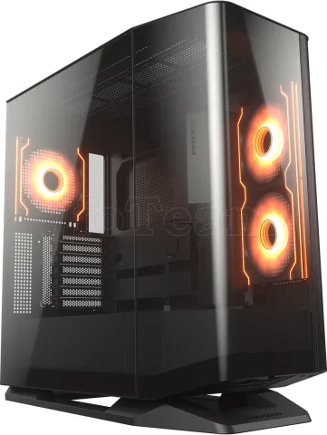Photo de Boitier Moyen Tour E-ATX Cougar FV270 RGB avec panneaux vitrés (Noir)
