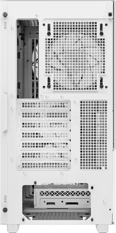 Photo de Boitier Moyen Tour E-ATX DeepCool CH560 RGB avec panneau vitré (Blanc)