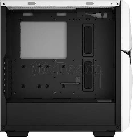 Photo de Boitier Moyen Tour E-ATX DeepCool Cyclops RGB avec panneau vitré (Blanc)