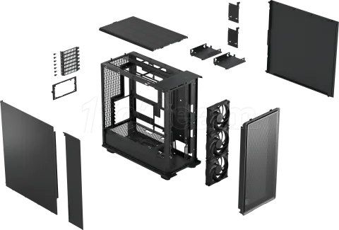 Photo de Boitier Moyen Tour E-ATX Fractal Design Epoch XL (Noir)