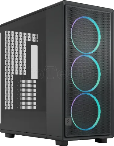 Photo de Boitier Moyen Tour E-ATX Fractal Design Epoch XL RGB avec panneau vitré (Noir)