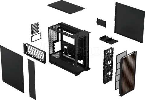 Photo de Boitier Moyen Tour E-ATX Fractal Design North XL (Noir)