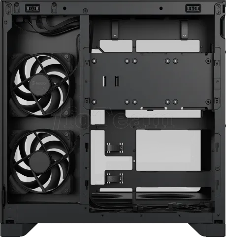 Photo de Boitier Moyen Tour E-ATX Fractal Design Pop 2 Vision avec panneaux vitrés (Noir)