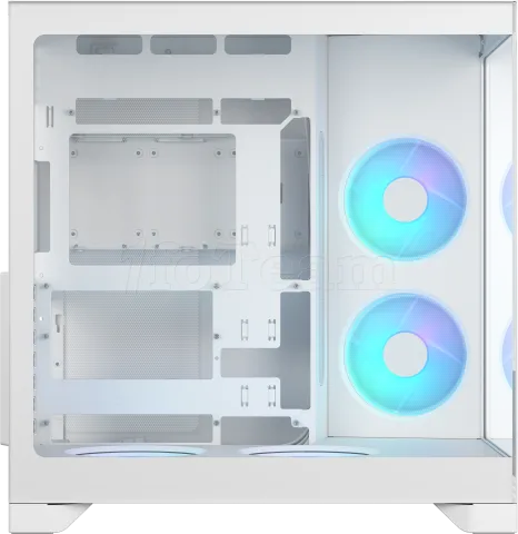 Photo de Boitier Moyen Tour E-ATX Fractal Design Pop 2 Vision RGB avec panneaux vitrés (Blanc)