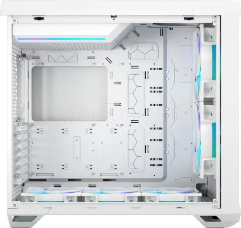 Photo de Boitier Moyen Tour E-ATX Fractal Design Torrent RGB avec panneau vitré (Blanc)