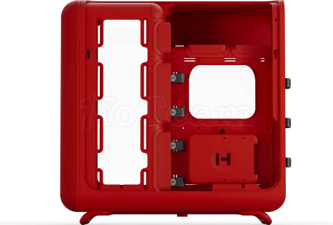 Photo de Boitier Moyen Tour E-ATX Hyte X50 avec panneaux vitrés (Rouge)