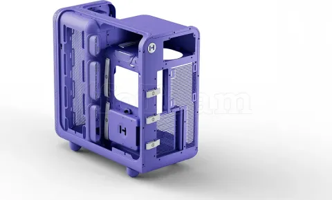 Photo de Boitier Moyen Tour E-ATX Hyte X50 avec panneaux vitrés (Violet)