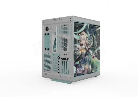 Photo de Boitier Moyen Tour E-ATX Hyte Y70 Firefly avec panneaux vitrés (Gris)