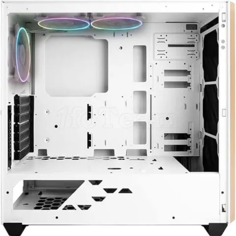 Photo de Boitier Moyen Tour E-ATX InWin 216 RGB avec panneau vitré (Blanc)