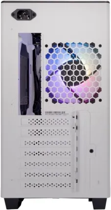 Photo de Boitier Moyen Tour E-ATX InWin A5 RGB avec panneau vitré (Blanc)