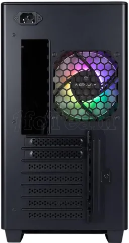 Photo de Boitier Moyen Tour E-ATX InWin A5 RGB avec panneau vitré (Noir)