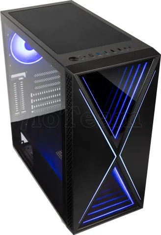 Photo de Boitier Moyen Tour E-ATX Kolink Void X RGB avec panneaux vitrés (Noir)