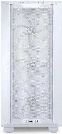 Photo de Boitier Moyen Tour E-ATX Lian-Li Lancool III avec panneaux vitrés (Blanc)