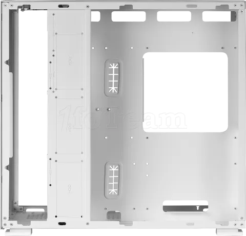Photo de Boitier Moyen Tour E-ATX Mars Gaming MC-Nova avec panneaux vitrés (Blanc/Noir)