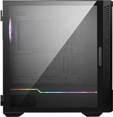 Photo de Boitier Moyen Tour E-ATX MSI MPG Velox 100P Airflow RGB avec panneau vitré (Noir)