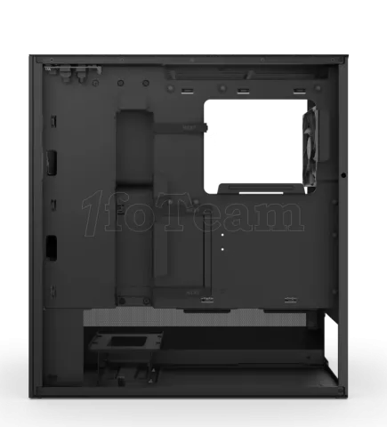 Photo de Boitier Moyen Tour E-ATX NZXT H5 Flow avec panneau vitré (Noir)