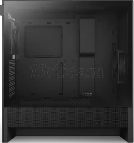 Photo de Boitier Moyen Tour E-ATX NZXT H5 Flow avec panneau vitré (Noir)