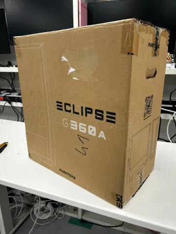 Photo de Boitier Moyen Tour E-ATX Phanteks Eclipse G360A RGB avec panneau vitré (Noir) - ID 201890