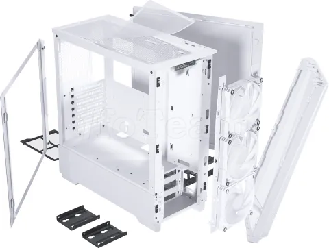 Photo de Boitier Moyen Tour E-ATX Phanteks Eclipse G370A RGB avec panneau vitré (Blanc)