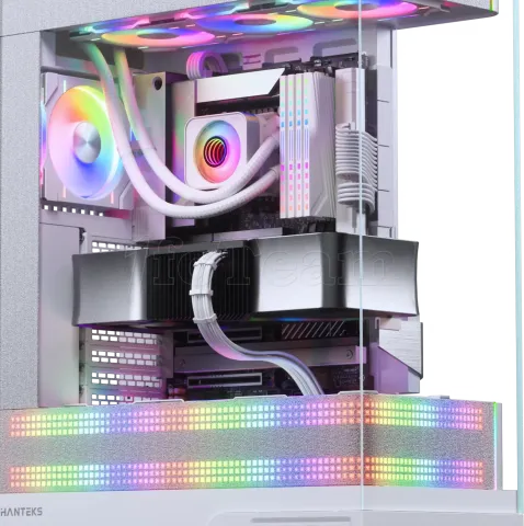 Photo de Boitier Moyen Tour E-ATX Phanteks Evolv X2 Matrix RGB avec panneau vitré (Blanc)