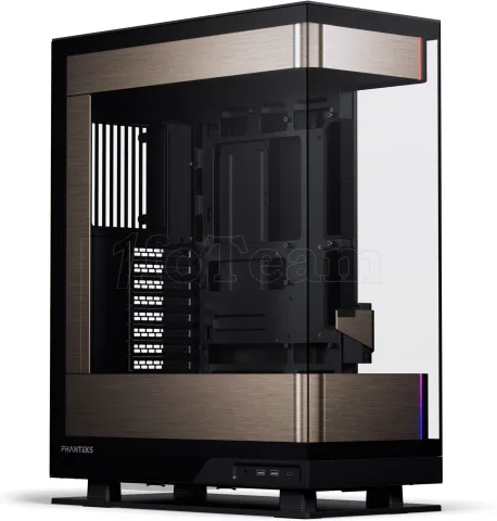 Photo de Boitier Moyen Tour E-ATX Phanteks Evolv X2 RGB avec panneau vitré (Noir/Or)