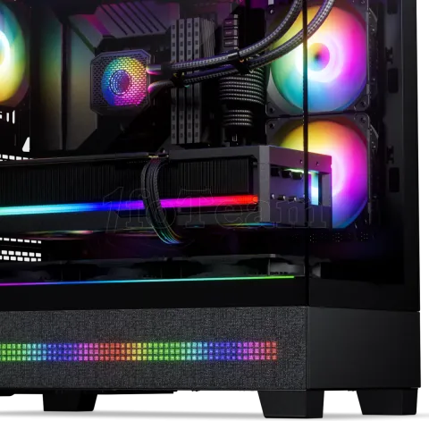 Photo de Boitier Moyen Tour E-ATX Phanteks XT View Matrix RGB avec panneaux vitrés (Noir)