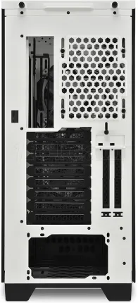 Photo de Boitier Moyen Tour E-ATX Sharkoon Elite Shark CA300T RGB avec panneaux vitrés (Blanc)