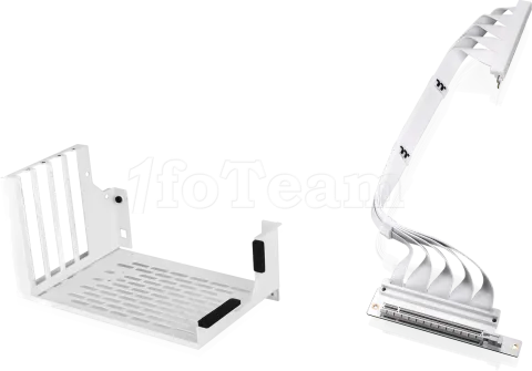 Photo de Boitier Moyen Tour E-ATX Thermaltake Centralized Thermal Efficiency E660 MX avec panneaux vitrés (Blanc)