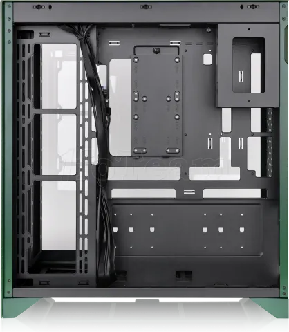 Photo de Boitier Moyen Tour E-ATX Thermaltake Centralized Thermal Efficiency E660 MX avec panneaux vitrés (Vert/Noir)